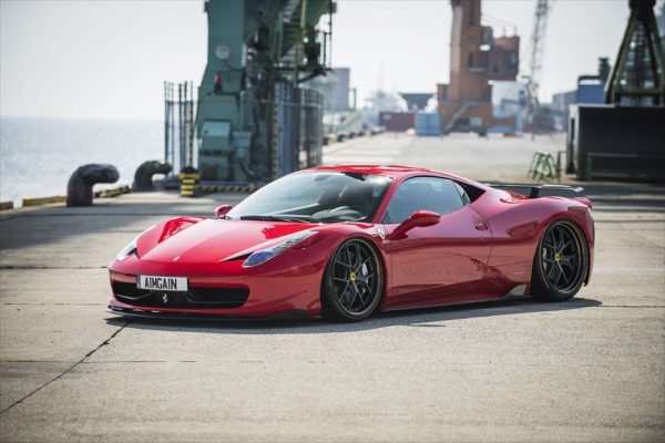 AIMGAIN Ferrari 458 Sport Aero Under Spoiler Kit